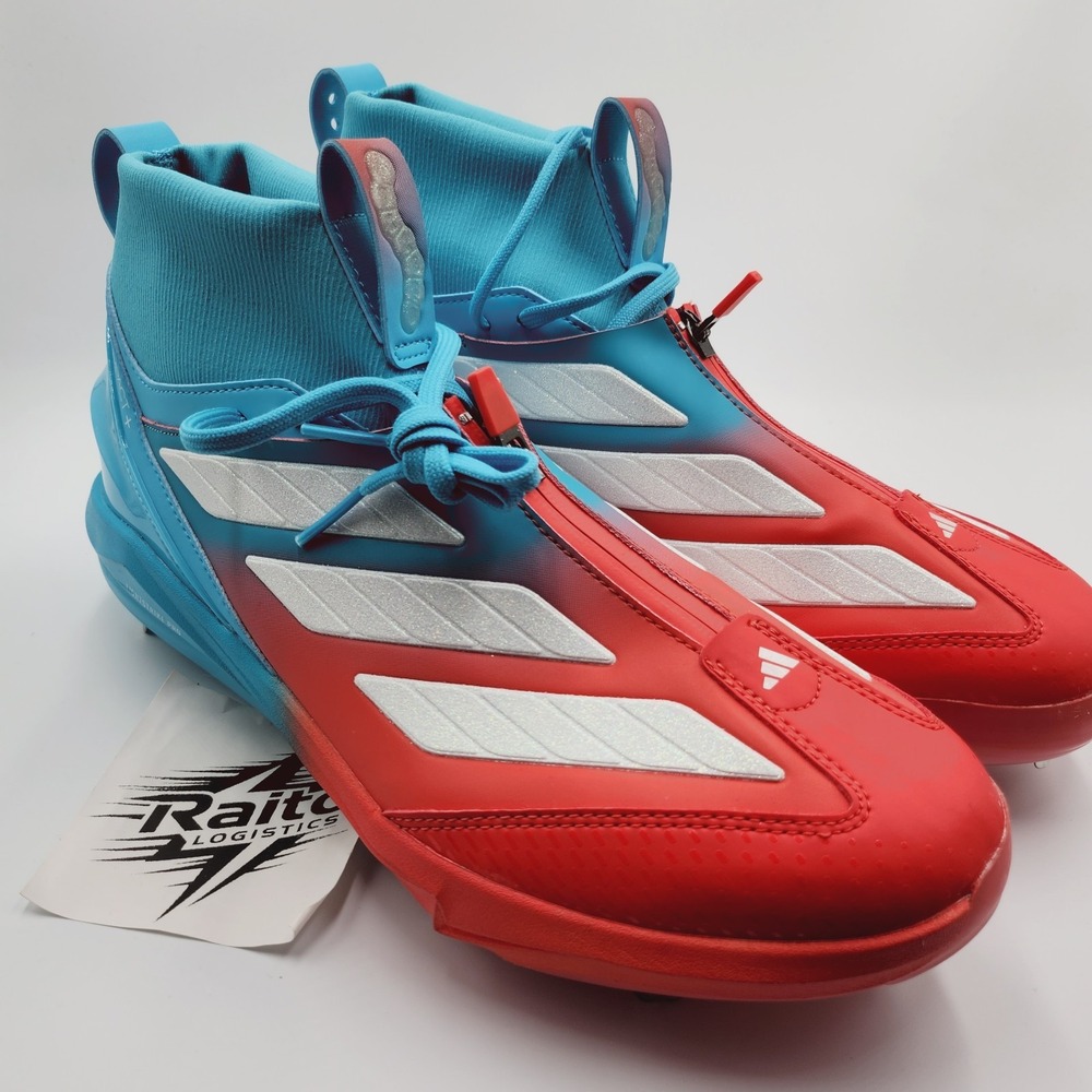 Mens Size 13 Adidas Baseball Cleats Adizero Impact 2.0 Metal Candy Pack JQ4258